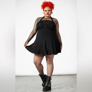Killstar Gothica Halter Dress XL